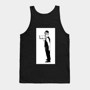 Jewish boy reading Tank Top